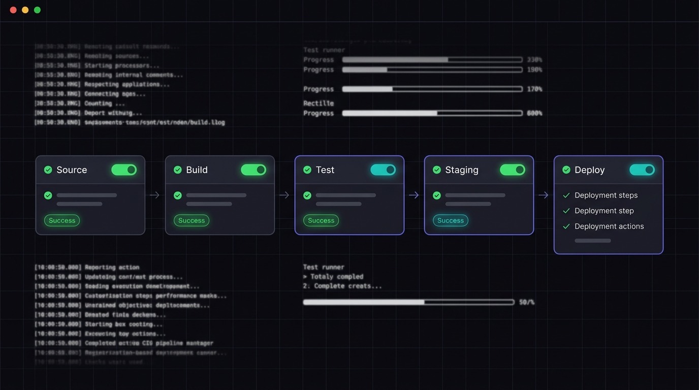 CI/CD pipeline editor